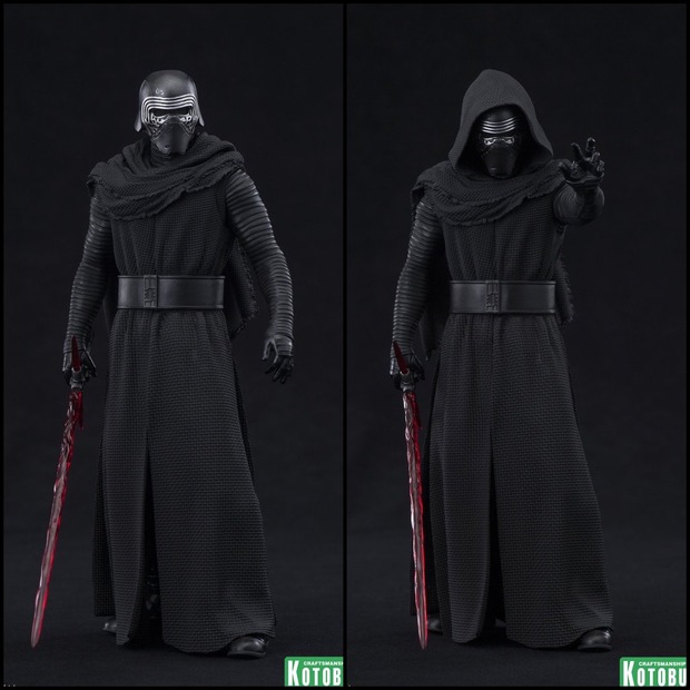 Kylo Ren de Kotobukiya.