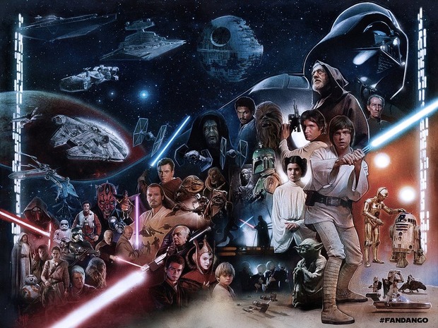 'Star Wars' por Paul Shipper.