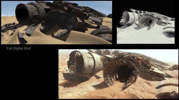 Los efectos de Star Wars VII (Spoilers)