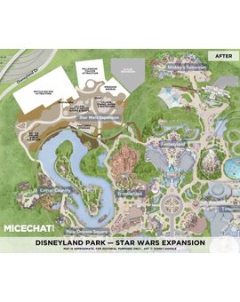 Star Wars Land ocupará un gran, gran espacio.
