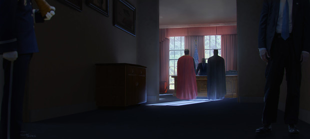 Batman vs Superman vs Presidente Underwood.