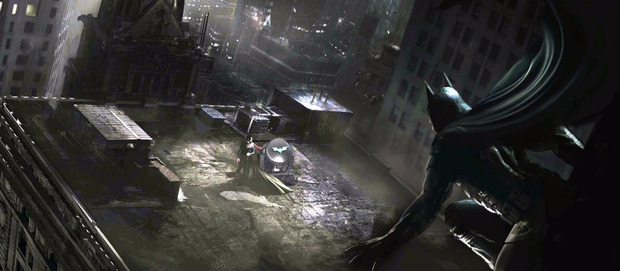 'Batman vs Superman' concept art.