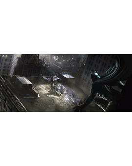 'Batman vs Superman' concept art.