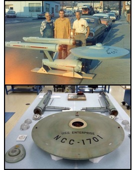 Restauran la maqueta original del USS Enterprise por el 50º aniversario.