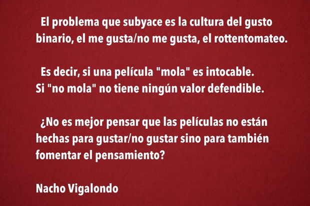 Completamente de acuerdo.