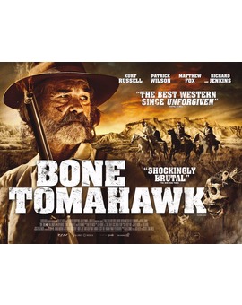 'Bone Tomahawk' póster.