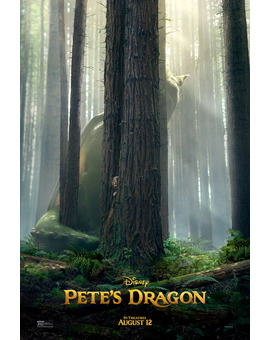 'Pete's Dragon' primer póster.