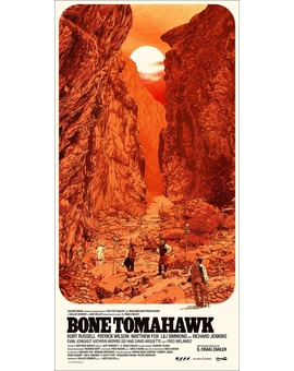 'Bone Tomahawk' póster por Matthew Woodson 