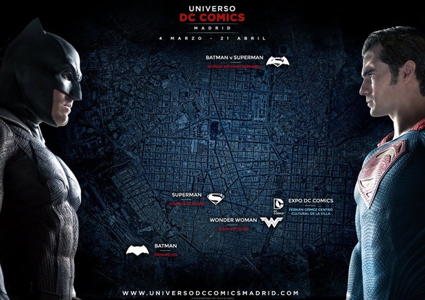 Mapa localizador de DC en Madrid.