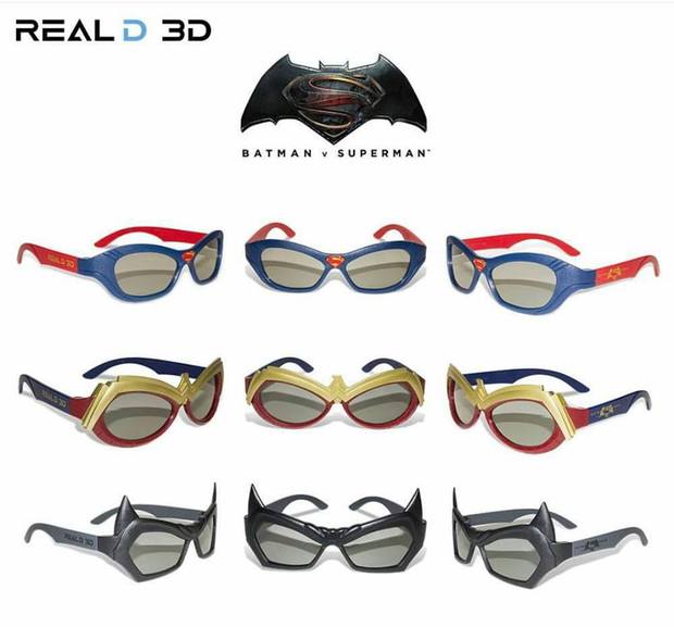 Gafas 3D para 'Batman vs Superman' (en USA, claro).