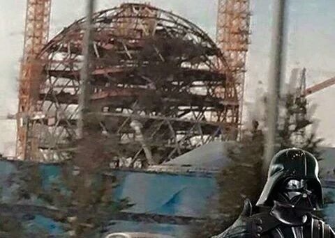 ¿Qué estarán construyendo en Star Wars Land?