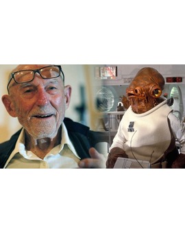 Erik Bauersfeld, la voz del almirante Ackbar, ha fallecido. R.I.P.