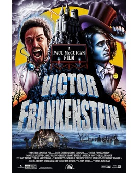 'Víctor Frankenstein' EL póster. ;D
