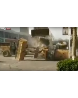 Una batalla real digna de una película. La gente está muy mal, pero que muy mal.