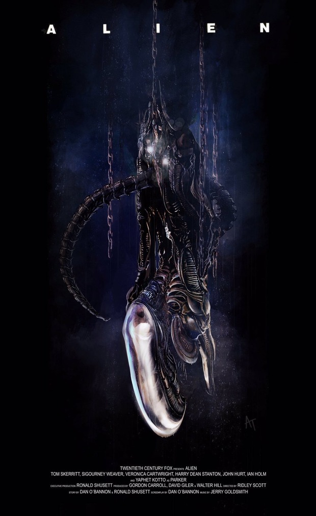 'Alien' póster.