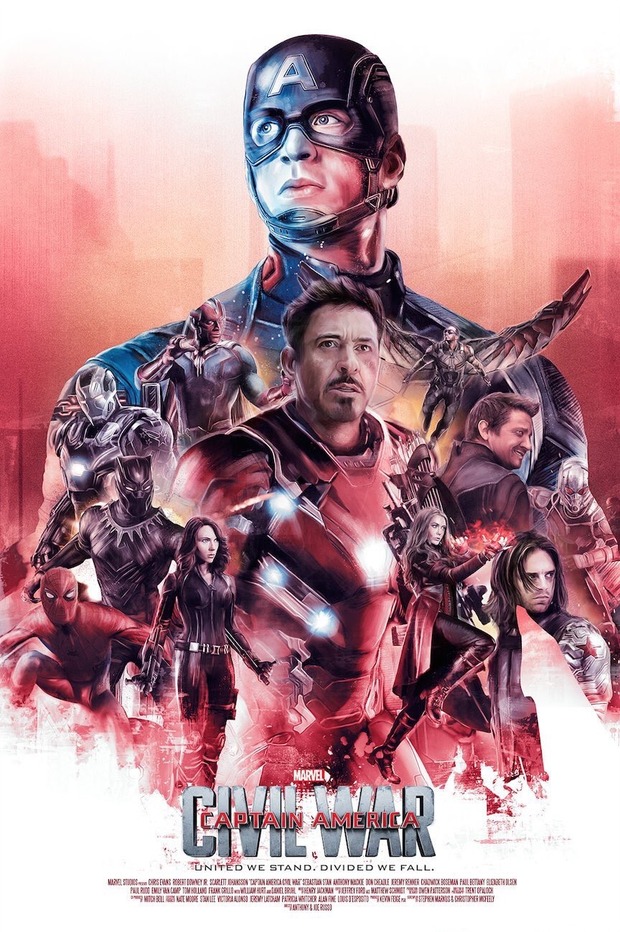 'Capitán América. Civil War' póster de PosterPosse
