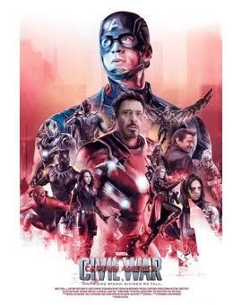 'Capitán América. Civil War' póster de PosterPosse