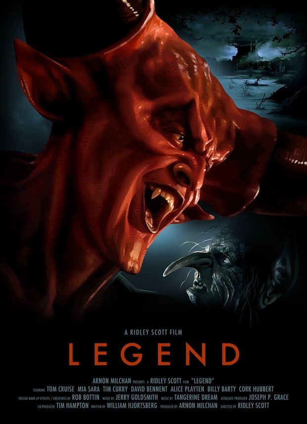 'Legend' póster de Brian Taylor.