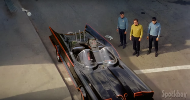 Cuando Star Trek se cruzó con Batman.