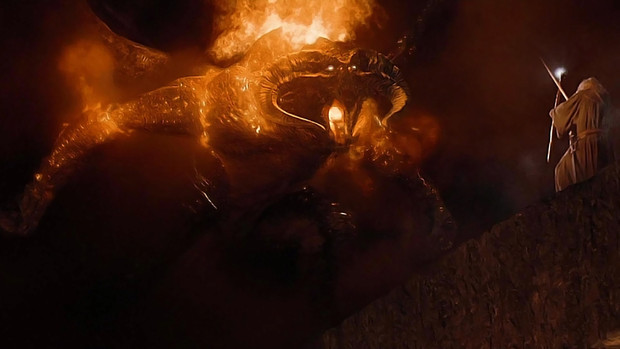 Gandalf vs Balrog