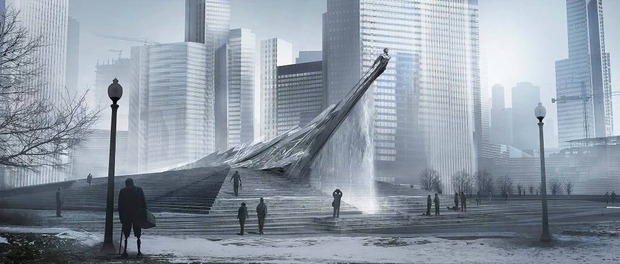 'Batman VS Superman' concept art.
