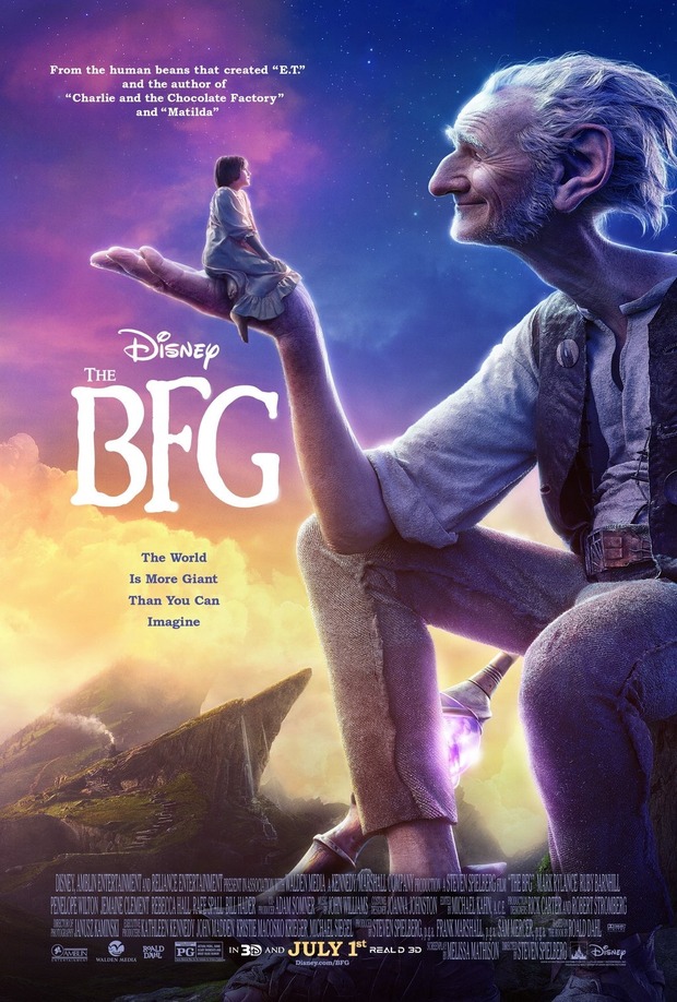 'The BFG' póster.