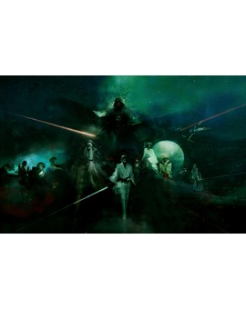 'Star Wars IV' por Christopher Shy.