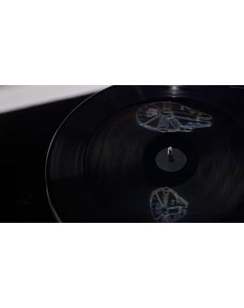 El vinilo de la BSO de 'Star Wars VII' con hologramas.