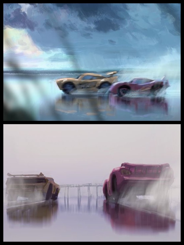 Concepts de 'Cars 3'