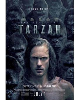'La Leyenda de Tarzán' póster Imax.