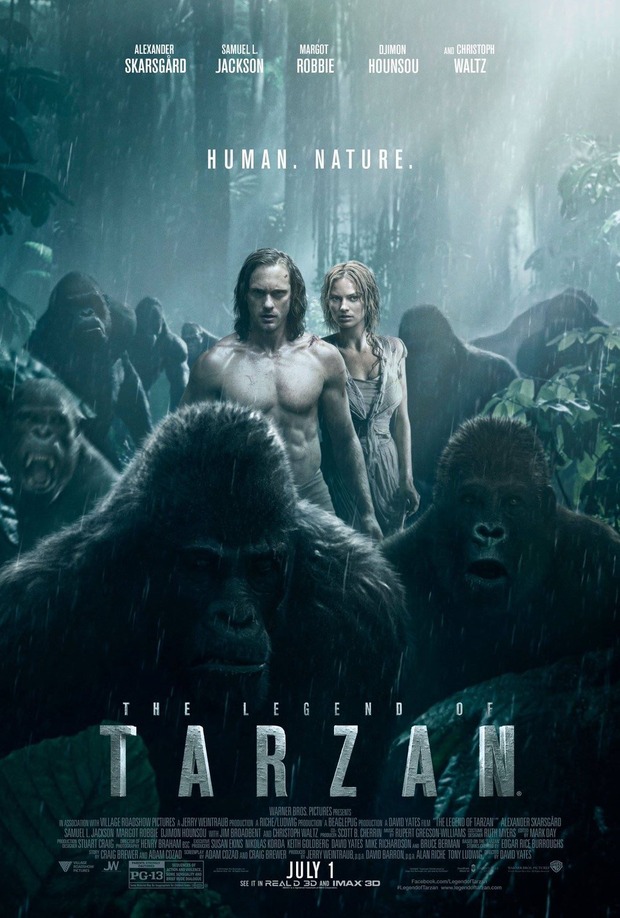 'La Leyenda de Tarzán' póster.