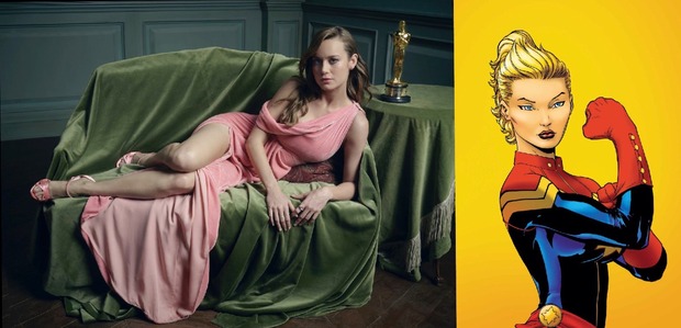 Brie Larson en conversaciones para ser 'Captain Marvel'.