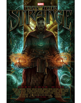 'Dr. Strange' póster de Rob Csiki.