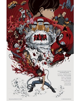 'Akira' póster de Man-Tsun Tsang.