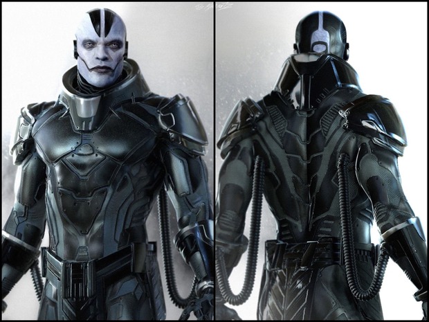 Diseño de Jerad Marantz para 'X-Men. Apocalipsis' rechazado por Bryan Singer.