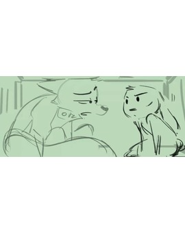 Escena eliminada de 'Zootopia'.