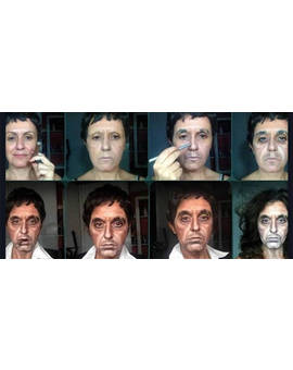 Las mil caras de Lucía Pittalis, heredera de Lon Chaney.