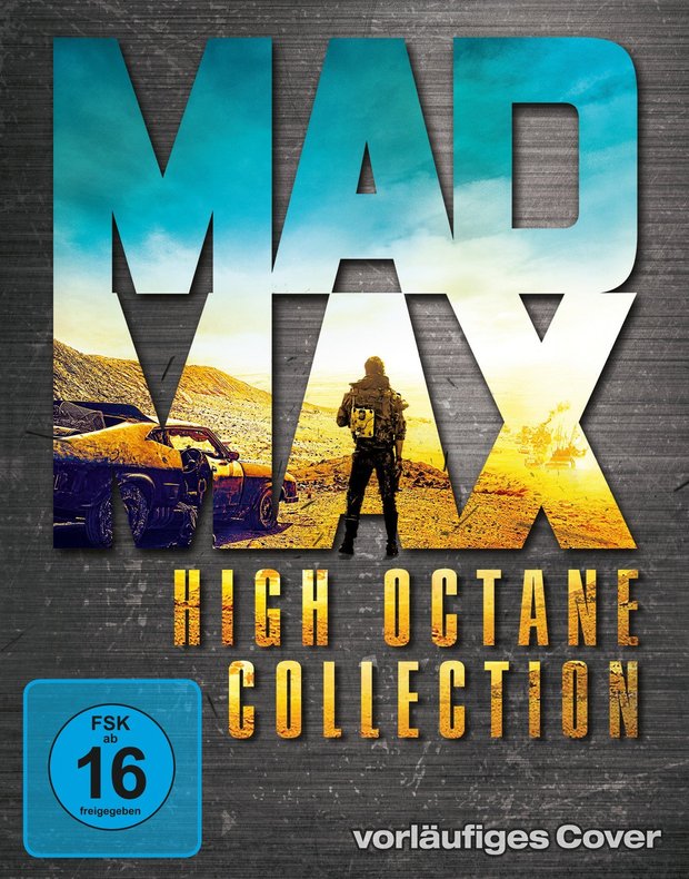 La edición exclusiva alemana de Mad Max en principio SÍ lleva español. 6 discos, 4+1 peliculas (Black and Chrome) y extras, extras, muchos extras.