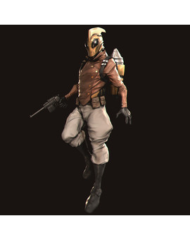 Mars Studio reimagina The Rocketeer.