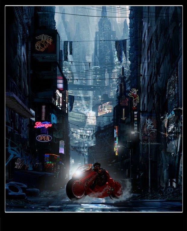 Ruairí Robinson ha compartido concept arts de 'Akira'. 1/2