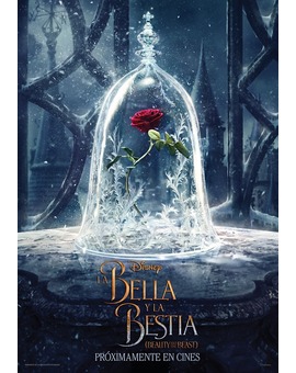 'La Bella y la Bestia' el póster en español.