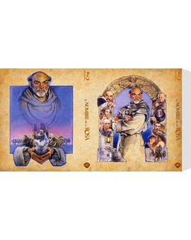 'El Nombre de la Rosa' funda con las pinturas de Drew Struzan.