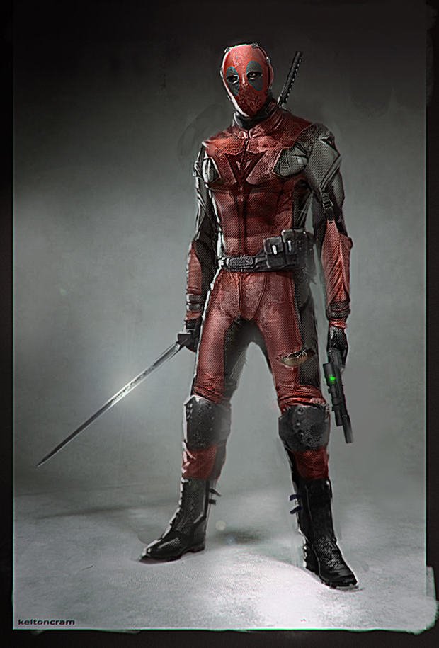 Concept art del fallido 'Deadpool' del director de 'Kick-Ass 2', Jeff Wadlow.