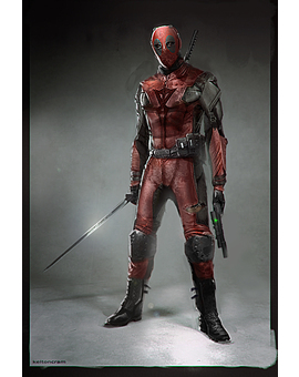 Concept art del fallido 'Deadpool' del director de 'Kick-Ass 2', Jeff Wadlow.