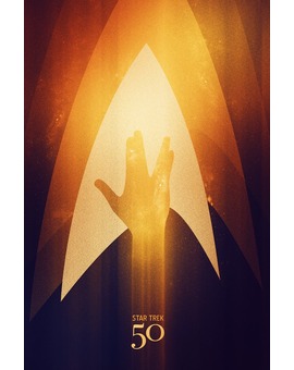 'Star Trek 50 Aniversario' poster de Poster Posse.