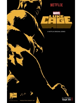 'Luke Cage' póster de Joe Quesada.