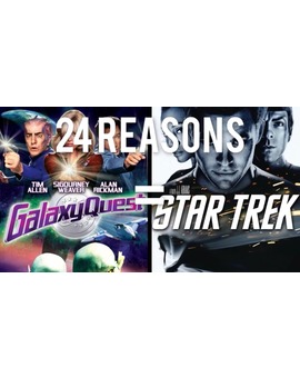 24 razones por las que 'Galaxy Quest' y 'Star Trek (2009)' son la misma película. (Repito: está en inglés pero se pilla el sentido).