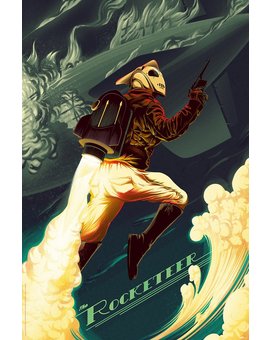 'The Rocketeer' por Kevin Tong.