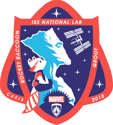 Emblema de la NASA para una próxima misión.