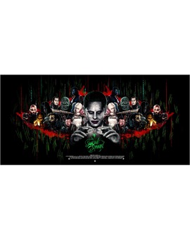 'Suicide Squad' póster de Luke Butland.